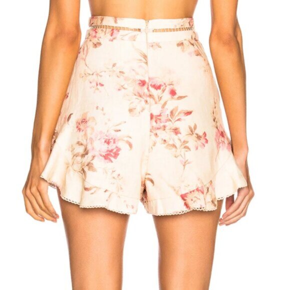 Zimmermann Corsair Flutter Shorts Size 0 XS b94 - Picture 5 of 12